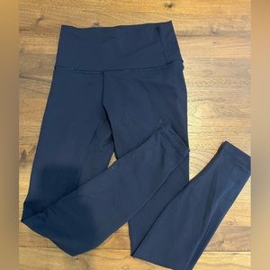 Warm thick Navy Lulu leggings